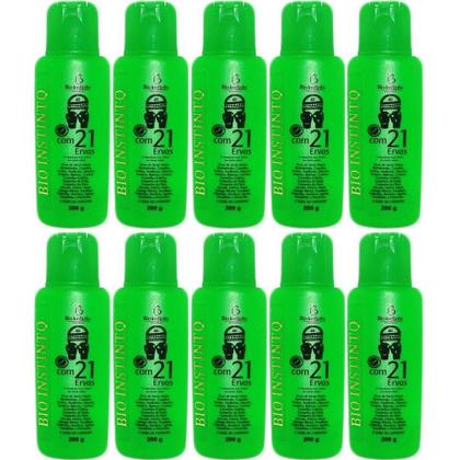 Imagem de Kit com 10 Gel Detonador Com 21 Ervas 200g Bio Instinto