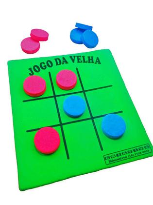 Imagem de Kit Com 10 Jogo Da Velha 12X12 Em E.V.A