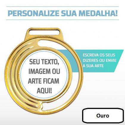 Imagem de Kit Com 10 Medalhas Vitória Honra ao Mérito 40000 40MM Com Fita