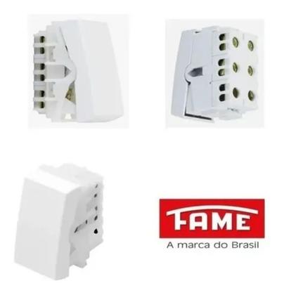 Imagem de Kit Com 10 Módulos Interruptor Intermediário 2871 - Fame