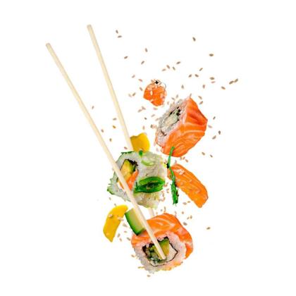 Imagem de Kit com 10 Pares de Hashi em Bambu Rio Tijucas