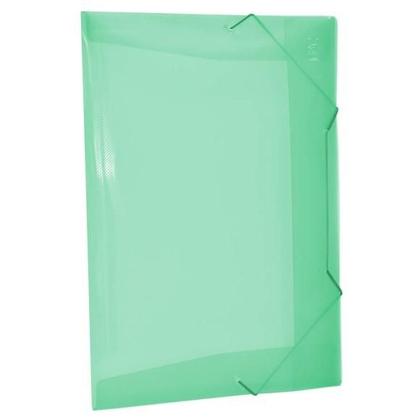 Imagem de Kit com 10 Pastas Plástica Aba Elástico Ofício Tamanho A4 de 23,5cmx33,5cm ACP Referência 1021