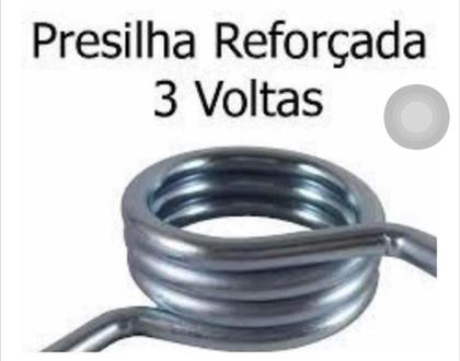 Imagem de  Kit Com 10 Presilhas De 3 Voltas Para Barra De 27.50 Mm