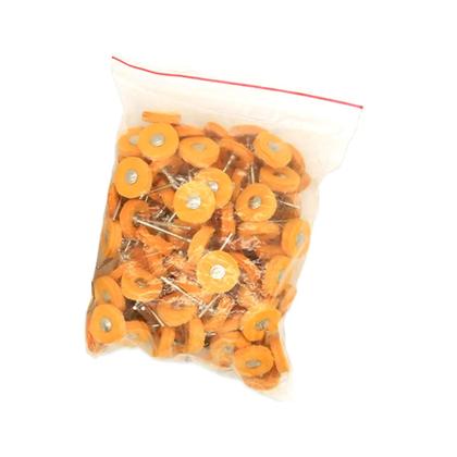 Imagem de Kit Com 10 Rodas Pano 22mm Polimento Para Micro Retifica