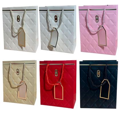 Imagem de Kit Com 10 Sacolas Para Presente Almofadada Embalagem Lisa