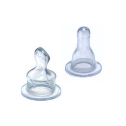 Kit com 10 unidades de Bico Mamadeira Universal 100% Silicone Redondo ou Ortodôntico - PEPETA Imagem de Kit com 10 unidades de Bico Mamadeira Universal 100% Silicone Redondo ou Ortodôntico