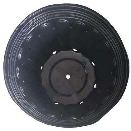 Imagem de Kit com 10 Vasos para Mudas 11L Preto Plastico
