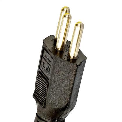 Imagem de Kit Com 10 X Cabos De Força Novo Padrão 90º Graus - 20A