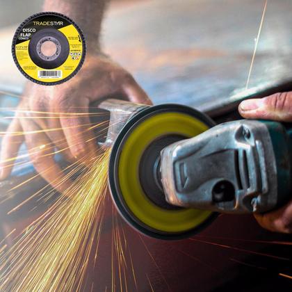 Imagem de Kit Com 100 Disco Flap Conico 4.1/2 X 7/8 Fds115-100Fc Z101