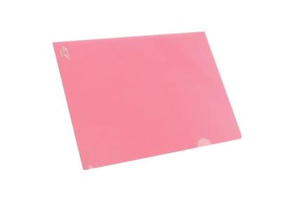 Imagem de Kit Com 100 Pastas Em L A4 Para Proteção De Documentos Rosa