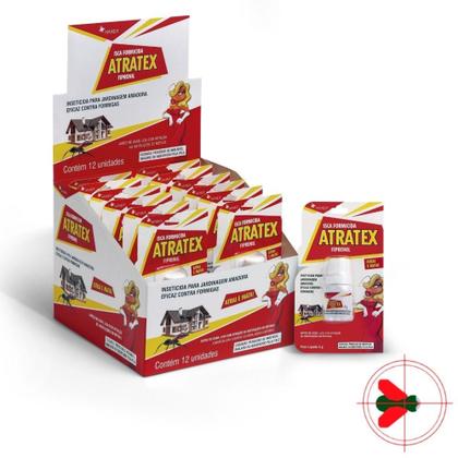 Imagem de Kit Com 12 Atratex Isca Para Formiga Doceira Vermelha - Singra Química