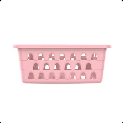 Imagem de Kit com 12 Cesto Organizador Multiuso Retangular P