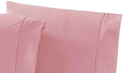 Imagem de Kit Com 12 Fronhas 100% Algodão 180 Fios Ponto Palito Percal