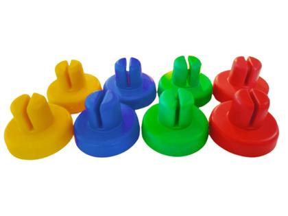 Imagem de Kit Com 12 Isotubos  12 Ponteiras   Rede 4,27 P/ Cama Elastica 