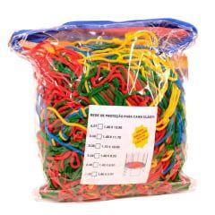 Imagem de Kit Com 12 Isotubos  12 Ponteiras   Rede 4,27 P/ Cama Elastica 