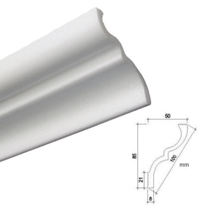 Imagem de Kit Com 12 Metros Roda Teto Modelo N100 50X85 Mm