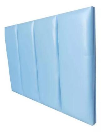 Imagem de kit com 12 módulos de Cabeceira Estofada Adesiva