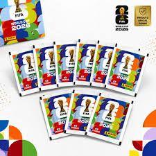 Imagem de Kit com 12 Pacotes de Figurinhas Oficial Panini FIFA World Cup 2026