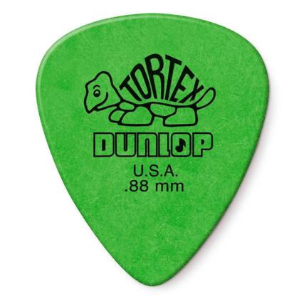 Imagem de Kit com 12 Palhetas Dunlop Tortex 0,88mm Verde