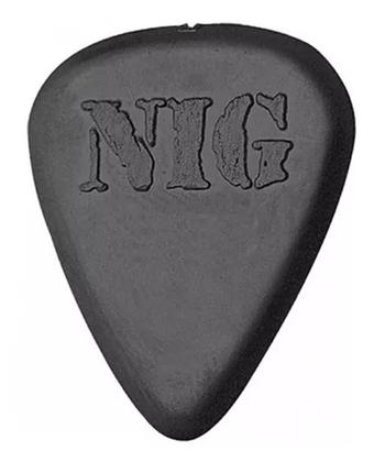 Imagem de Kit Com 12 Palhetas Guitarra Baixo Nig 2,00+Porta Palhetas