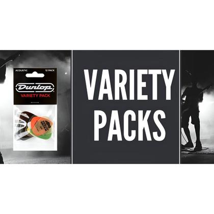 Imagem de Kit Com 12 Palhetas Variety Pack Sortidas Ultex Tortex Nylon