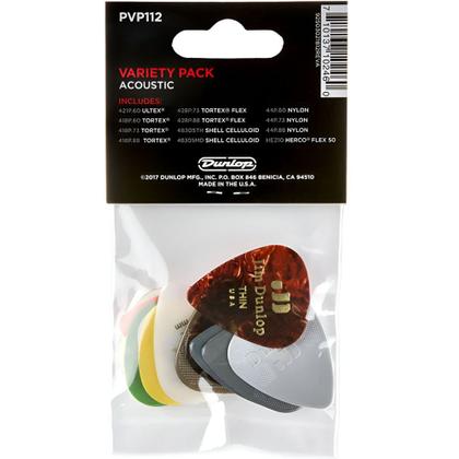 Imagem de Kit Com 12 Palhetas Variety Pack Sortidas Ultex Tortex Nylon