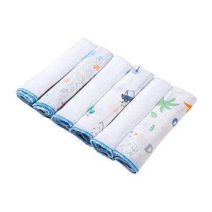 Imagem de Kit Com 12 Paninhos De Boca Karinho 30cm X 30cm Estampados