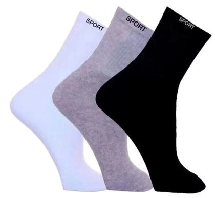 Imagem de kit com 12 pares de Meias cano longo - Sport