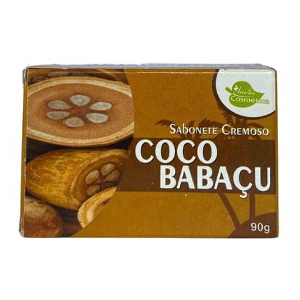 Imagem de Kit com 12 - Sabonete Cremoso Natural Coco Babaçu 90g - Aroeira Cosmética