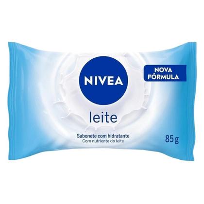 Imagem de Kit com 12 Sabonetes em Barra Nivea Proteínas Do Leite 85g