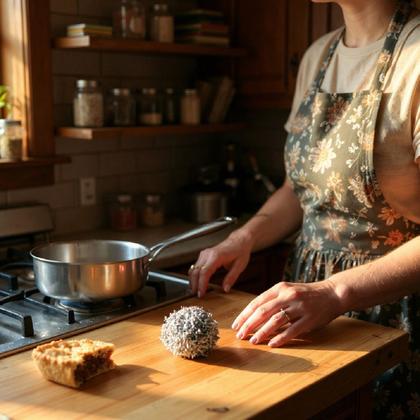Imagem de Kit Com 12 Un Esponja De Aço Inox Bucha Tira Sujeira Grossa