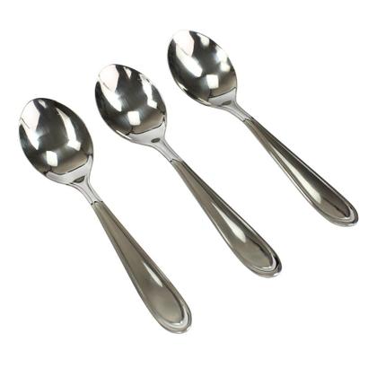 Imagem de Kit Com 12 Unidades de Colher de Mesa Aço Inox Original Line