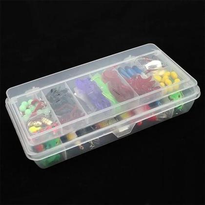 Imagem de Kit Com 141 Iscas Artificiais + Estojo
