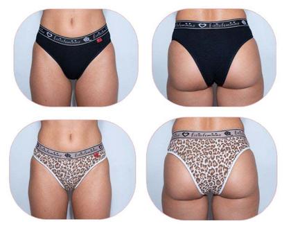 Imagem de Kit Com 15 Calcinhas Em Algodão Cós Elástico Largo Estilo REF305