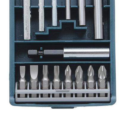 Imagem de Kit com 15 Peças Mini X-Line para Madeira e Concreto Bosch 30289