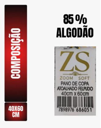 Imagem de Kit Com 15un, Pano De Prato, Copa Felpudo Atoalhado, Estampas Variadas, 40x60cm, 60g, 85% Algodão