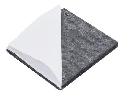 Imagem de KIT COM 16 Protetores Feltro Adesivo Pés Móveis 40x40mm