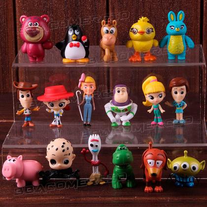 Toy Storyまとめ売り Kit 17 Actions Miniaturas Toy Story Pixar Woody Buzz Bala | Frete