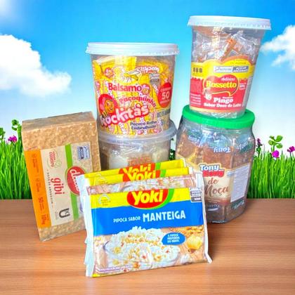 Imagem de Kit com 196 Doces Festa Junina Julina São João Arraiá Nº3