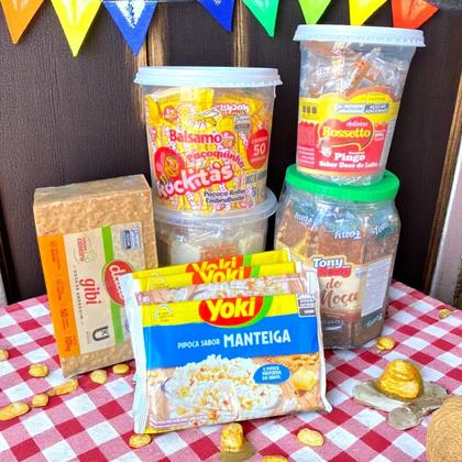 Imagem de Kit com 196 Doces Festa Junina Julina São João Arraiá Nº3