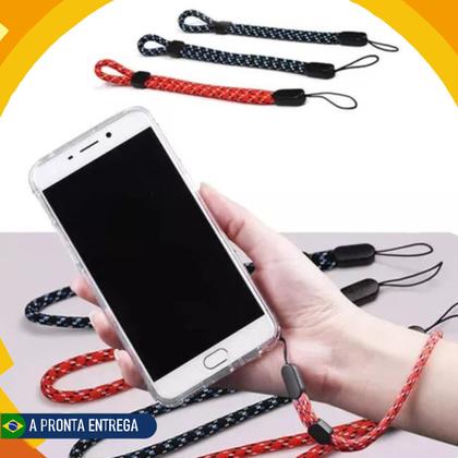 Imagem de Kit Com 2 Alça Cordinha Capinha De Celular Phone Anti-queda