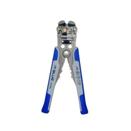 Imagem de Kit Com 2 Alicates Decapador Cortador E Crimpador De Fios Profissional Cabos Batente Cabo Ergonômico