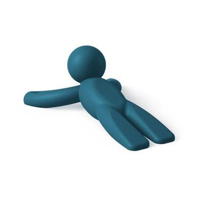 Imagem de Kit com 2 Aparadores de Porta ou Peso de Porta Buddy Azul