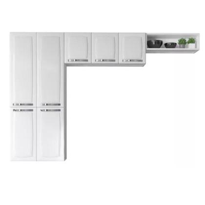 Imagem de Kit com 2 Armários de Parede Cozinha Itatiaia Rose  Aço com Acabamento Premium