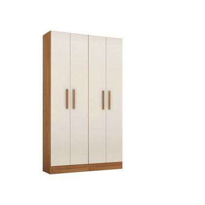 Imagem de Kit com 2 Armários Multiuso Escritório Nt4045 4 Portas e Prateleiras