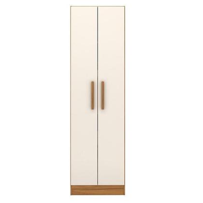 Imagem de Kit com 2 Armários Multiuso Escritório Nt4045 4 Portas e Prateleiras