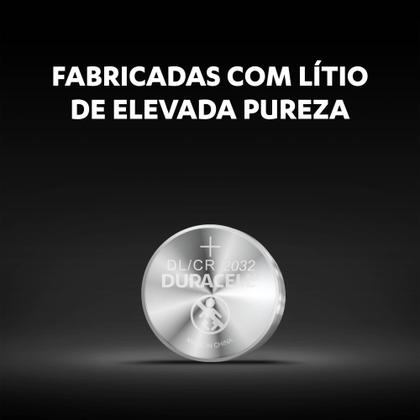 Imagem de Kit Com 2 - Bateria de Lítio 2032 Duracell - Cartela com 5