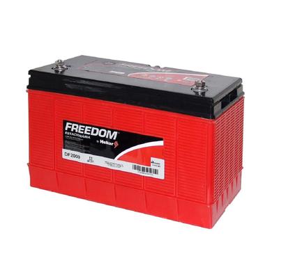 Imagem de Kit com 2 Bateria Estacionária Freedom Df2000 12v 105ah 115ah Nobreak