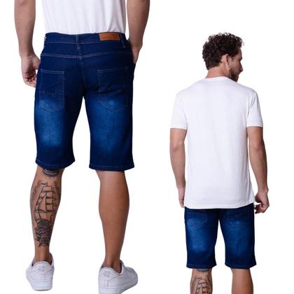 Imagem de Kit Com 2 Bermuda Masculina Slim Com Estilo Casual Básico