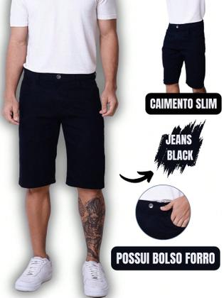 Imagem de Kit Com 2 Bermuda Masculina Slim Com Estilo Casual Básico
